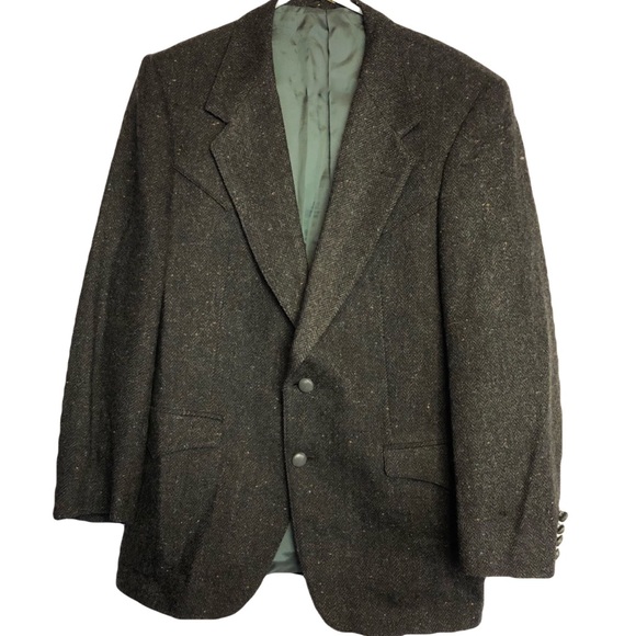farah westernwear Other - Farah Westernwear sz 40r dark blazer wool 2 button
